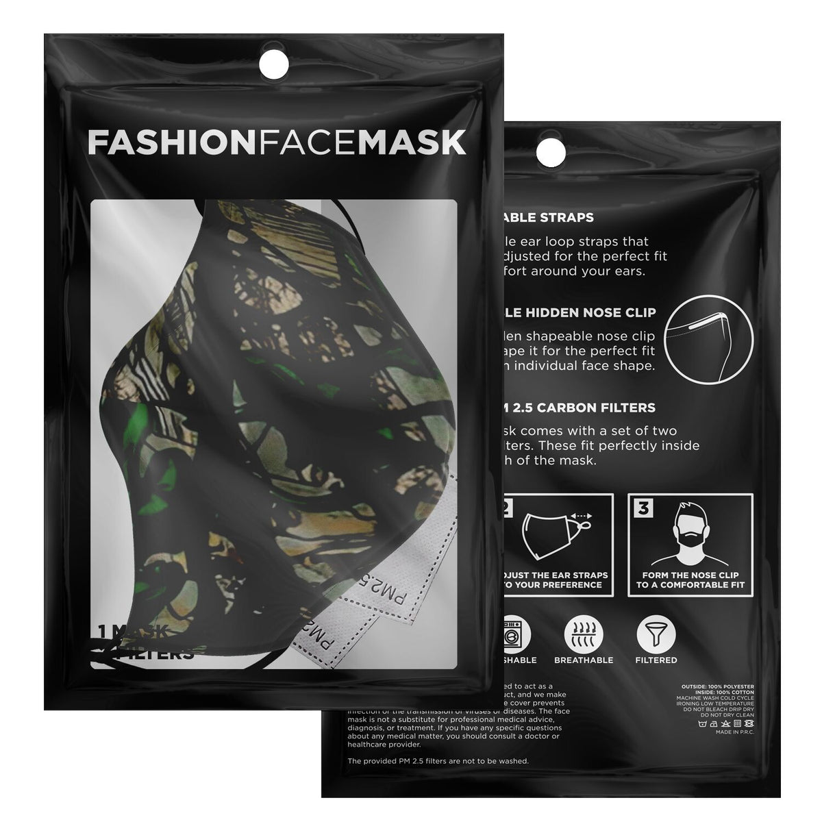 BUCKDRAGGER Face Mask - ELUSIVE 4 X 4