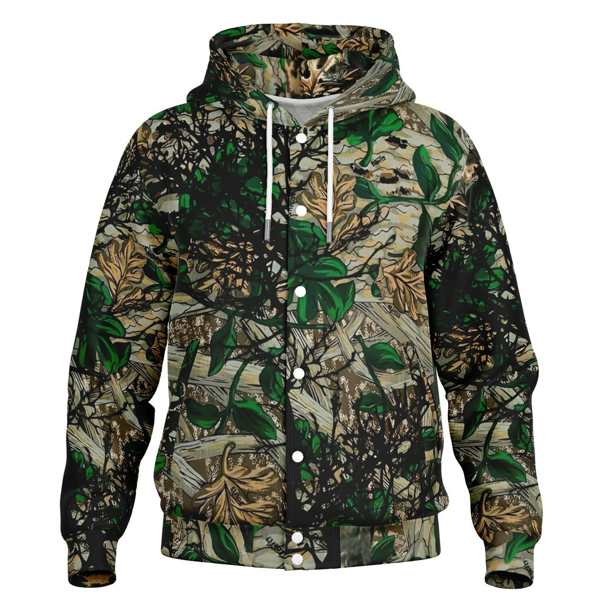 WORKIN' TUFF Hooded BUCKDRAGGER  Jacket - ELUSIVE 4 X 4 CAMO