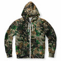 WORKIN' TUFF BUCKDRAGGER Zip-Up Hoodie - ELUSIVE 4 X 4