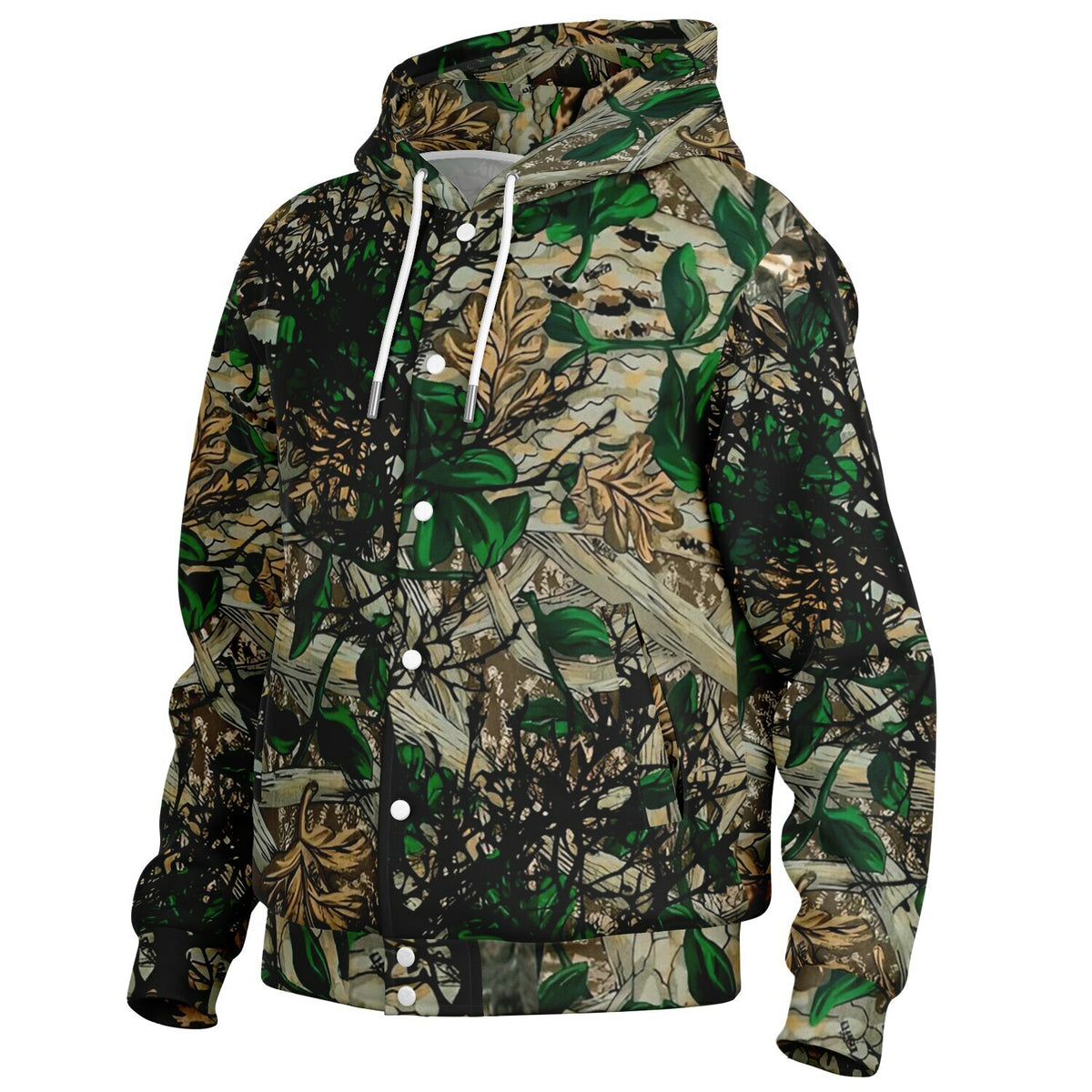 WORKIN' TUFF Hooded BUCKDRAGGER  Jacket - ELUSIVE 4 X 4 CAMO