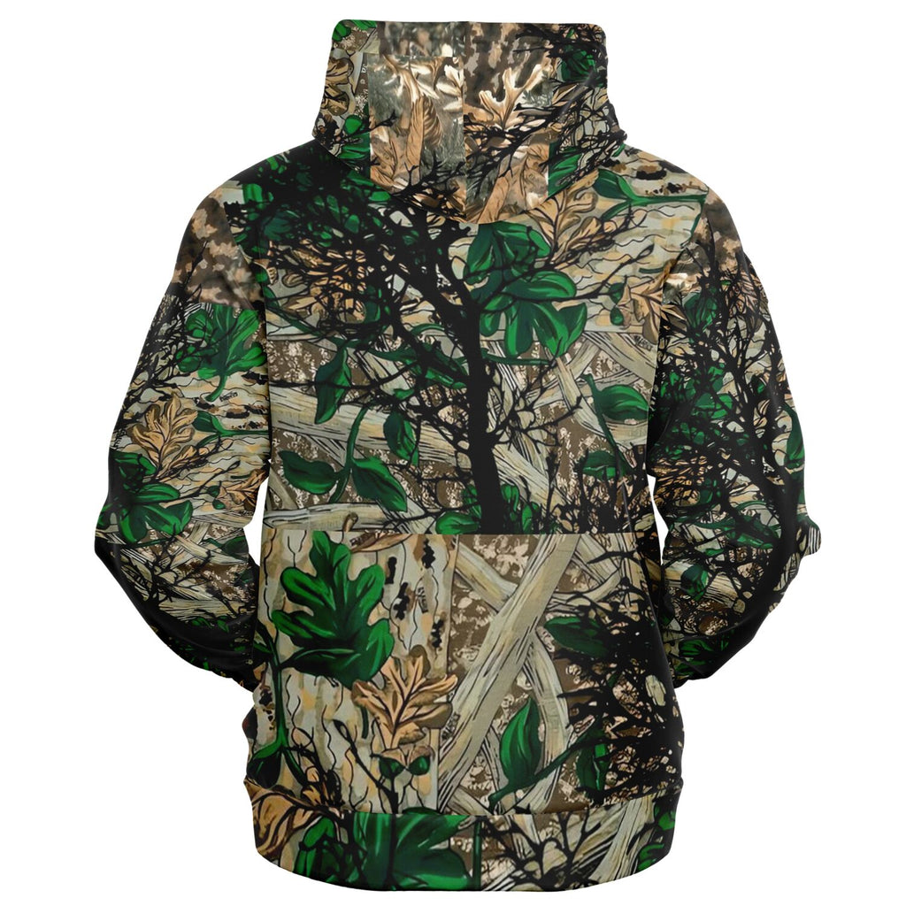 WORKIN' TUFF BUCKDRAGGER Zip-Up Hoodie - ELUSIVE 4 X 4