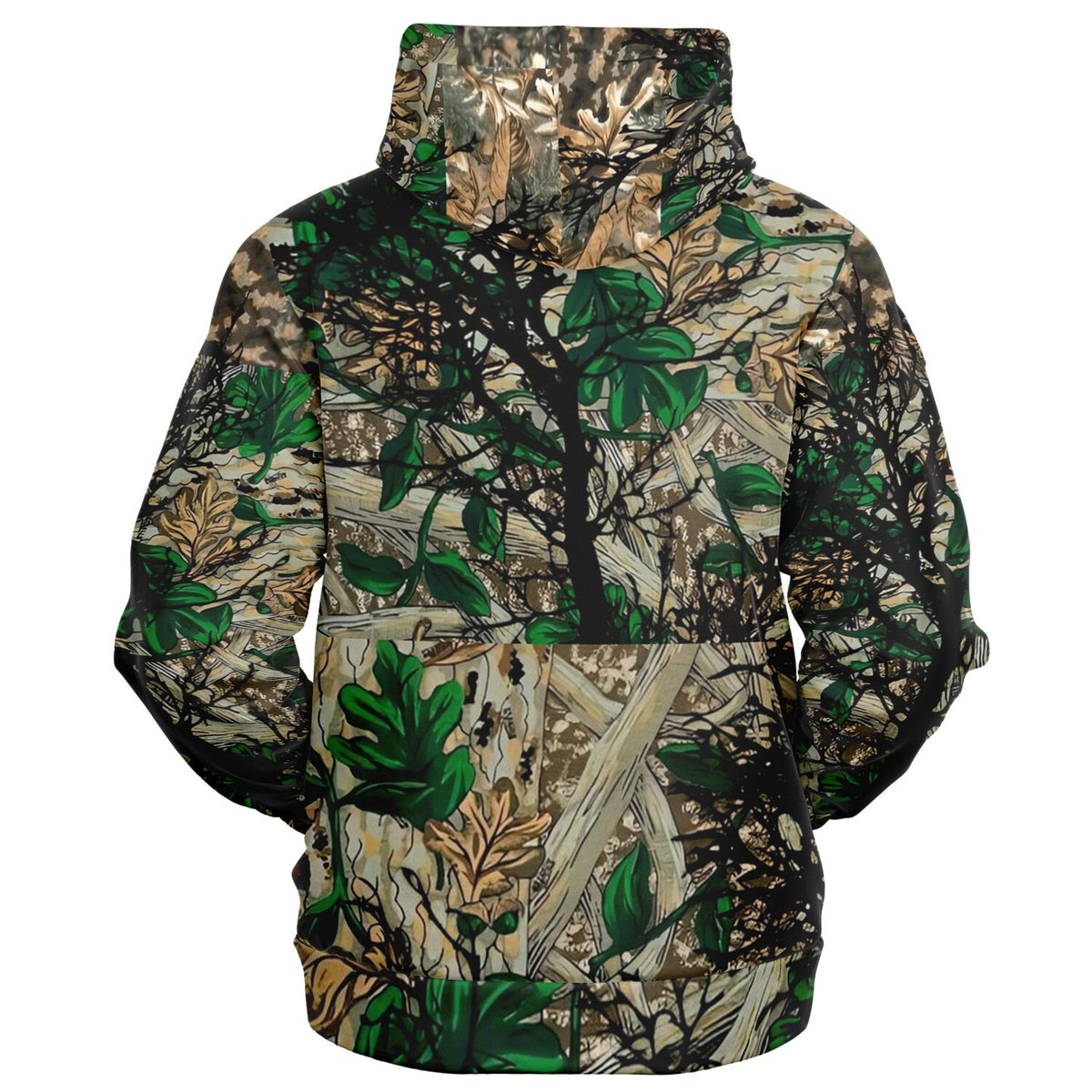 WORKIN' TUFF BUCKDRAGGER Zip-Up Hoodie - ELUSIVE 4 X 4